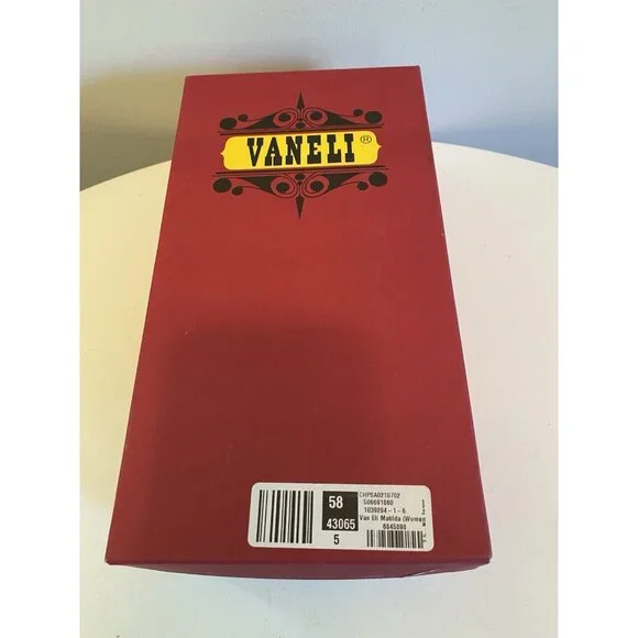 New Vaneli Matilda Blue Jean Sandal Side Women’s Size 7 1/2 N Low Heel Cork - Picture 9 of 14